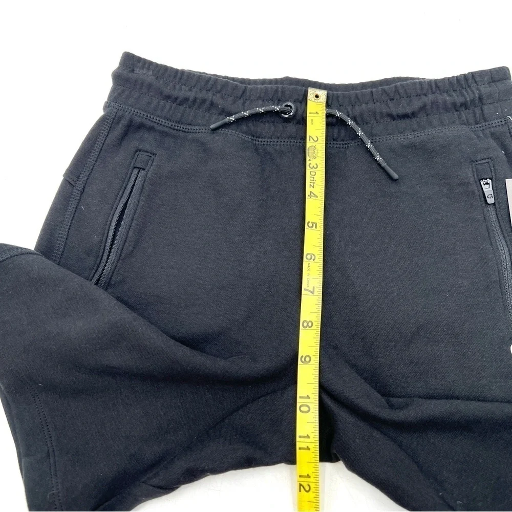 NWT GAP FIT Girl's Black Athleisure Sweat Shorts Size 12